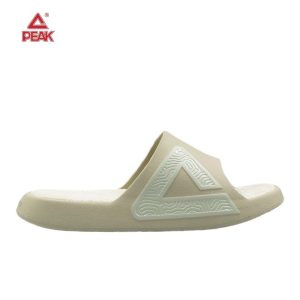 PEAK Women's Taichi Slipper - White Khaki