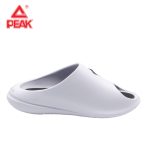 PEAK Women's Taichi Chubby Slippers - White Black
