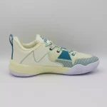 PEAK Men Basketball Shoes - White Light Yellow