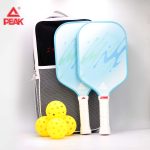 PEAK Pickleball (2 pcs of Paddle,4 pcs of ball, 1 bag)-BLUE