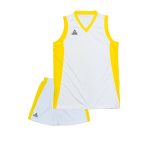 Men's Sleeveless Top & Short Pants (White)