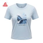 PEAK WOMEN'S ROUND NECK T-SHIRT - Image 5