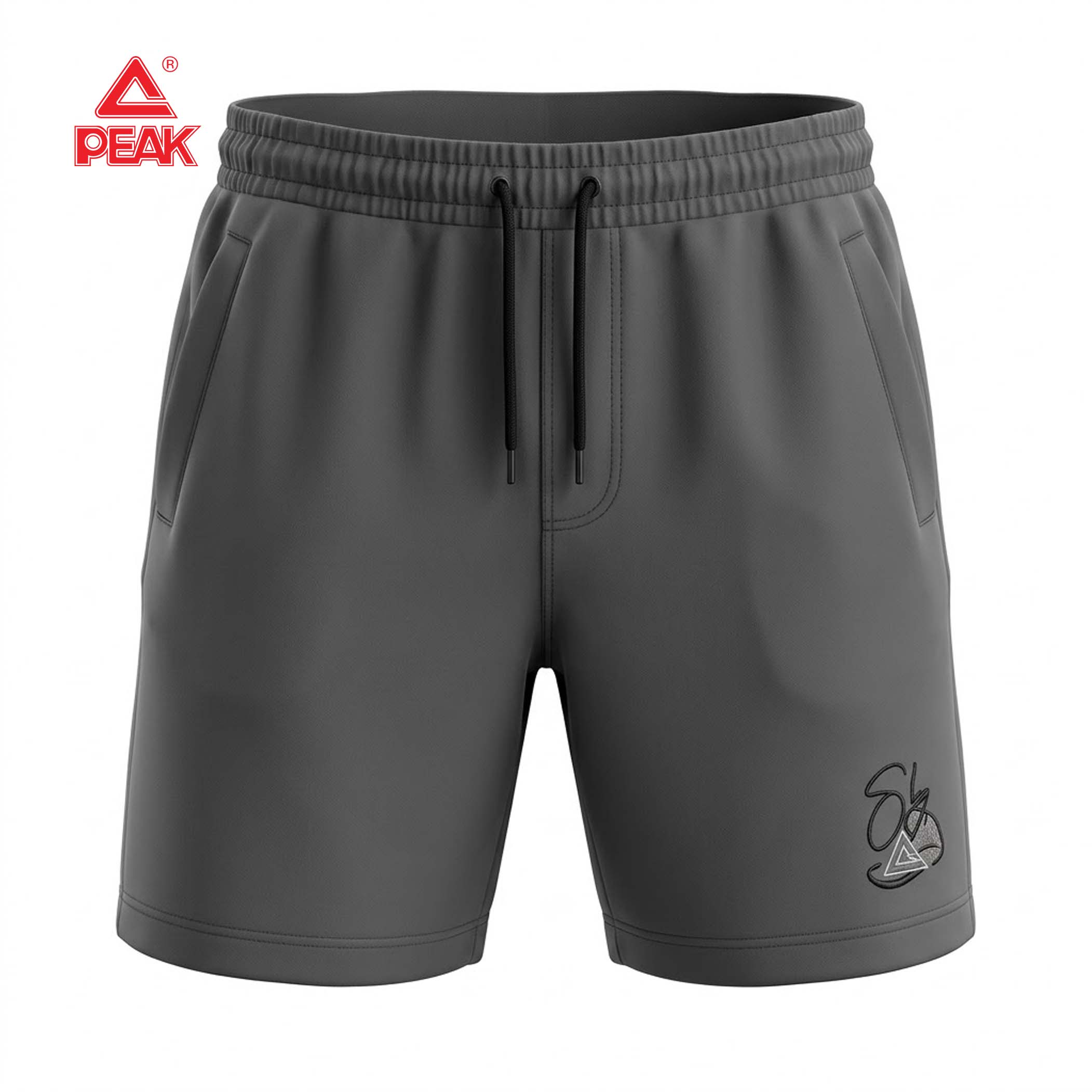 FRONT PEAK KNITTED SHORTS PANTS - Image 1